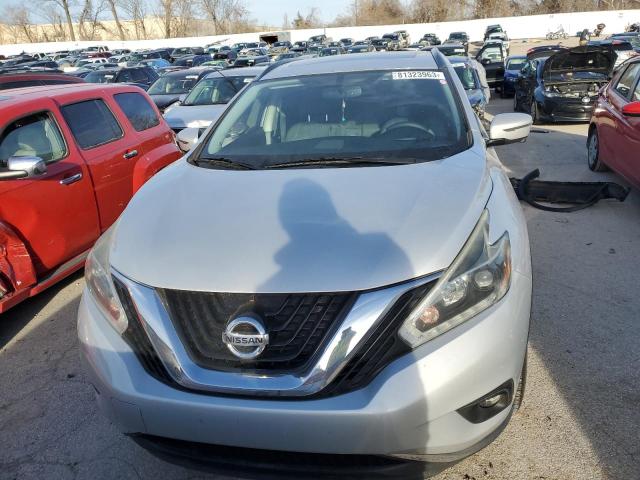 5N1AZ2MG1JN203427 - 2018 NISSAN MURANO S SILVER photo 5