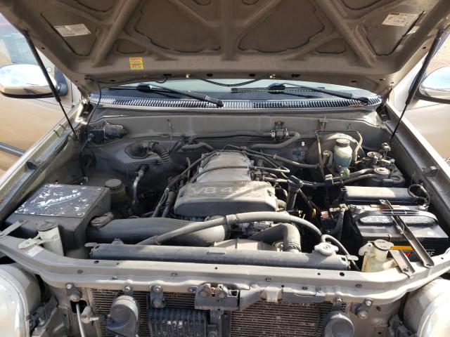 5TBRT34151S205906 - 2001 TOYOTA TUNDRA ACCESS CAB ბეჟი ფოტო 11