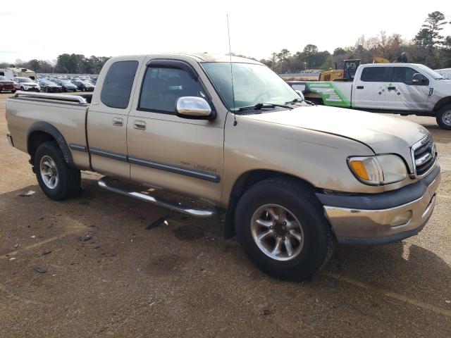 5TBRT34151S205906 - 2001 TOYOTA TUNDRA ACCESS CAB BEIGE photo 4