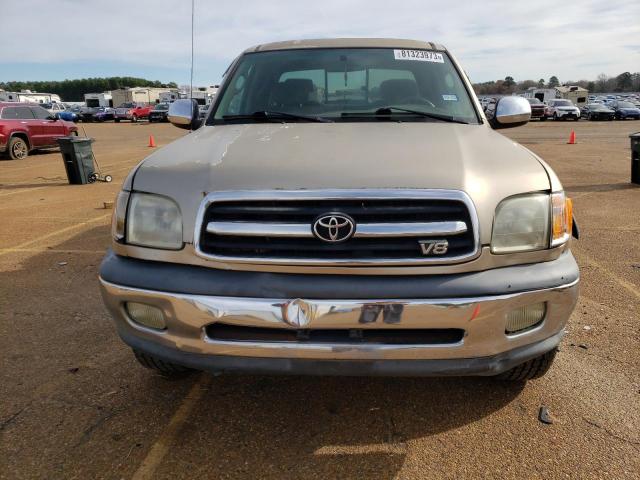 5TBRT34151S205906 - 2001 TOYOTA TUNDRA ACCESS CAB ბეჟი ფოტო 5