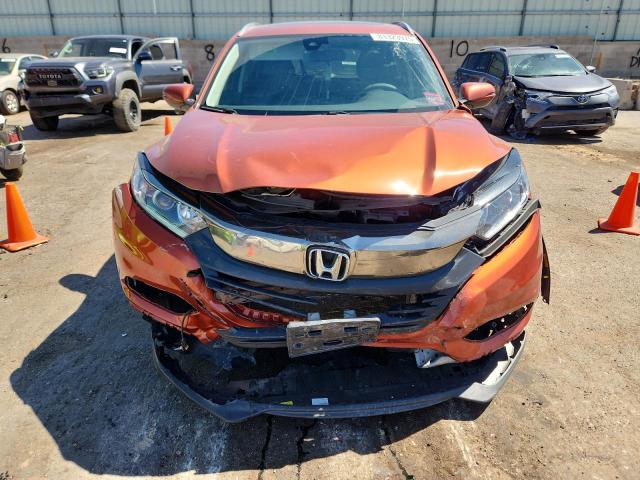 3CZRU6H55KM707538 - 2019 HONDA HR-V EX ORANGE photo 5