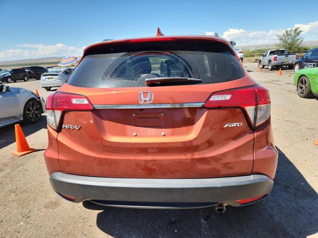 3CZRU6H55KM707538 - 2019 HONDA HR-V EX ORANGE photo 6