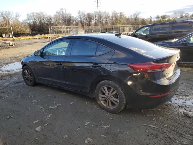 5NPD84LF8HH154861 - 2017 HYUNDAI ELANTRA SE BLACK photo 2