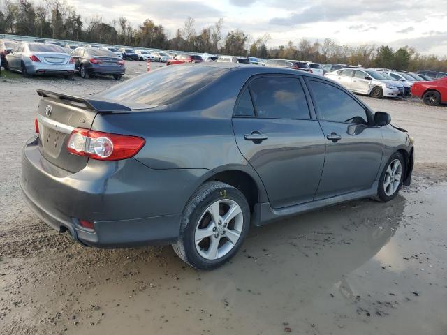 2T1BU4EE3BC671034 - 2011 TOYOTA COROLLA BASE CHARCOAL photo 3