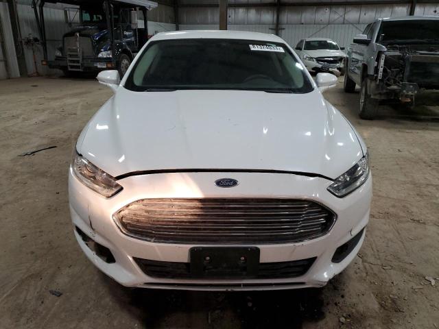 3FA6P0HR1DR296845 - 2013 FORD FUSION SE WHITE photo 5