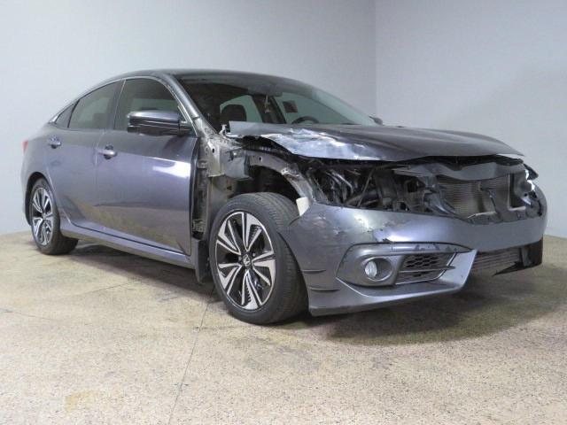 2HGFC1F70HH645185 - 2017 HONDA CIVIC EXL GRAY photo 1