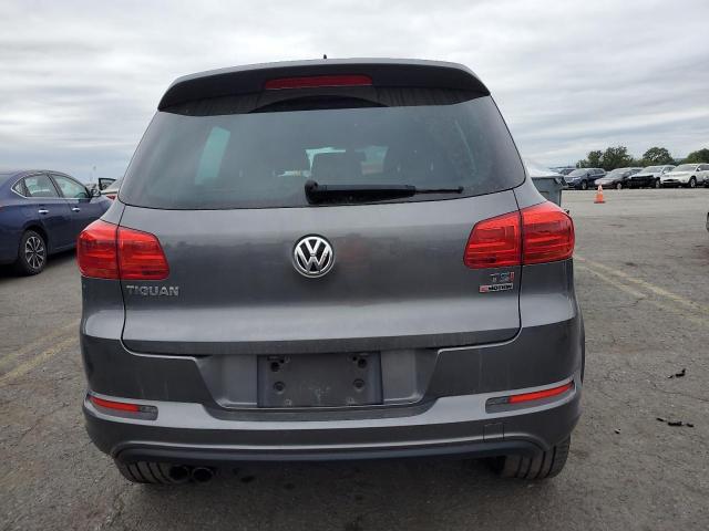 WVGBV7AX0GW095404 - 2016 VOLKSWAGEN TIGUAN S GRAY photo 6