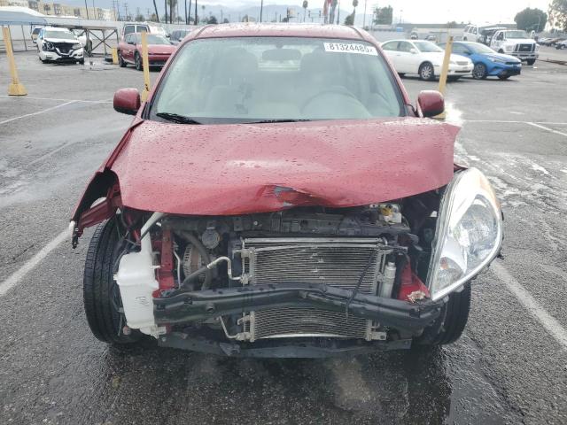 3N1CN7AP1CL810542 - 2012 NISSAN VERSA S 红色 照片 5