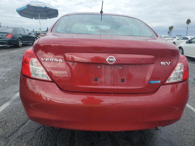 3N1CN7AP1CL810542 - 2012 NISSAN VERSA S 红色 照片 6