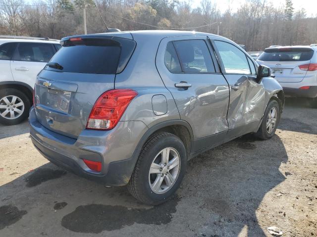 3GNCJKSB0LL276522 - 2020 CHEVROLET TRAX LS GRAY photo 3