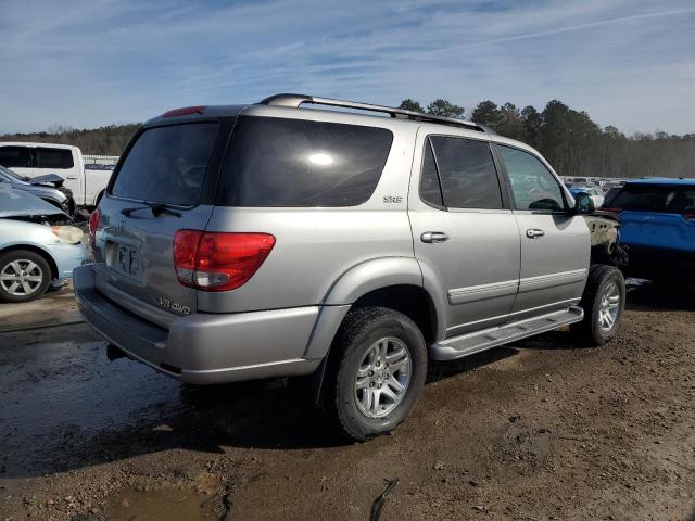 5TDBT44A35S241937 - 2005 TOYOTA SEQUOIA SR5 SILVER photo 3