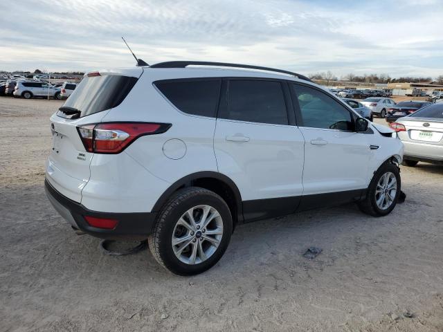 1FMCU0HD7JUB68619 - 2018 FORD ESCAPE SEL WHITE photo 3