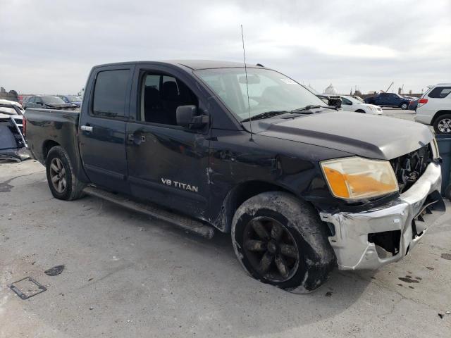 1N6BA0ED1DN300976 - 2013 NISSAN TITAN S BLACK photo 4