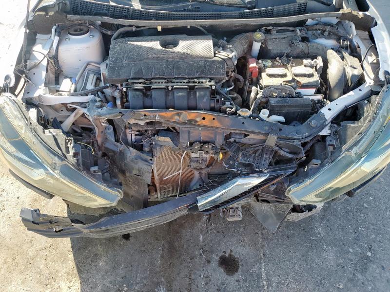 3N1AB7AP8KY451630 - 2019 NISSAN SENTRA S WHITE photo 11