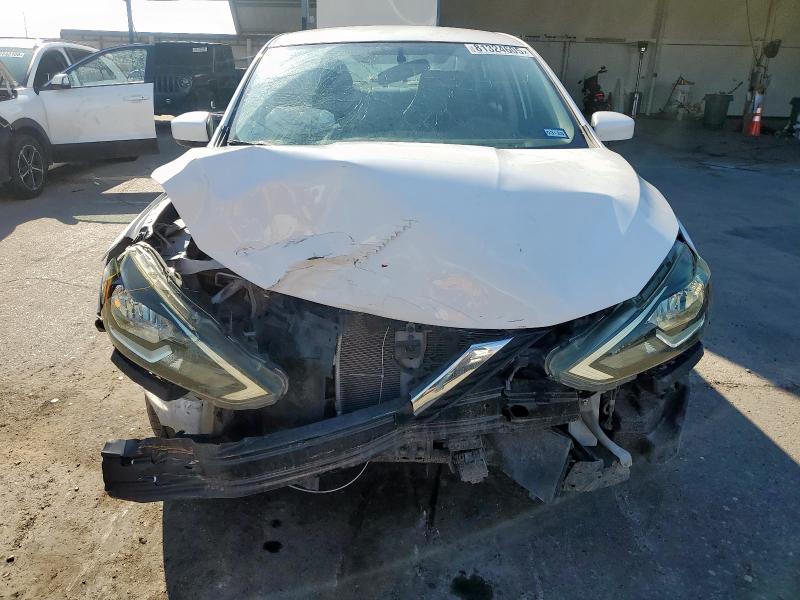 3N1AB7AP8KY451630 - 2019 NISSAN SENTRA S WHITE photo 5