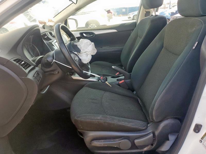 3N1AB7AP8KY451630 - 2019 NISSAN SENTRA S WHITE photo 7