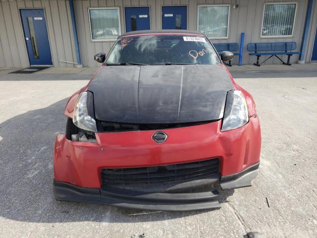 JN1AZ36A24M253382 - 2004 NISSAN 350Z ROADSTER RED photo 5