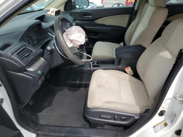 5J6RM3H54GL024611 - 2016 HONDA CR-V EX WHITE photo 7