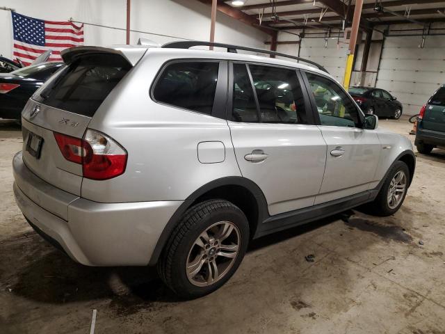 WBXPA93456WG92217 - 2006 BMW X3 3.0I SILVER photo 3