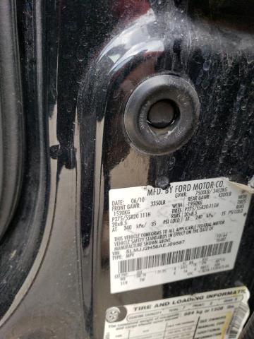 5LMJJ2H56AEJ09587 - 2010 LINCOLN NAVIGATOR შავი ფოტო 13