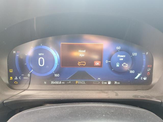 1FMCU0LZ3NUB73163 - 2022 FORD ESCAPE TITANIUM Srebrny zdjęcie 9