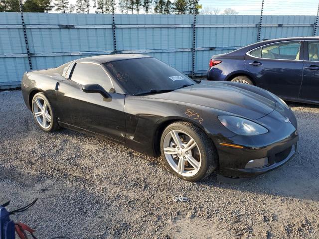 1G1YY25W685132594 - 2008 CHEVROLET CORVETTE BLACK photo 4