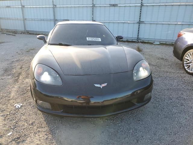 1G1YY25W685132594 - 2008 CHEVROLET CORVETTE BLACK photo 5