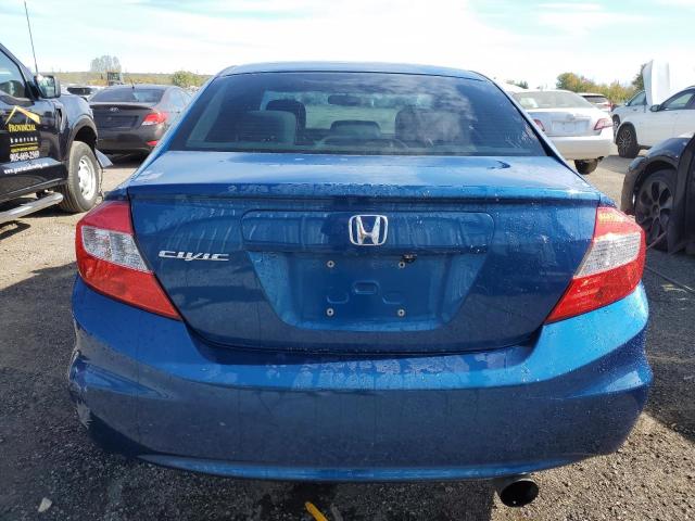2HGFB2F57CH025806 - 2012 HONDA CIVIC LX BLUE photo 6