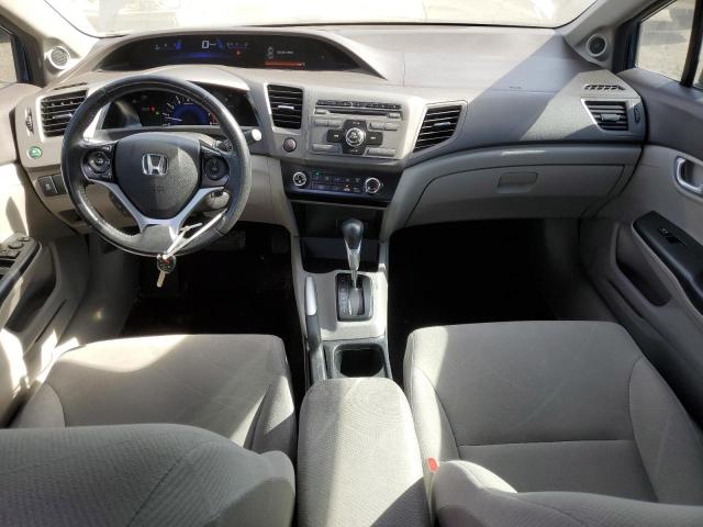 2HGFB2F57CH025806 - 2012 HONDA CIVIC LX BLUE photo 8