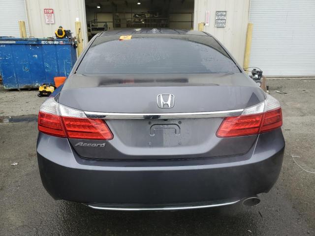 1HGCR2F89DA153652 - 2013 HONDA ACCORD EXL GRAY photo 6