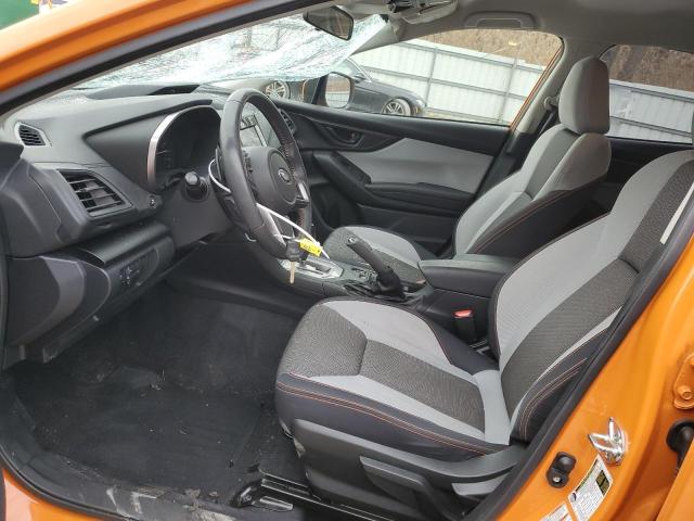 JF2GTADC7JH225410 - 2018 SUBARU CROSSTREK PREMIUM ORANGE photo 7