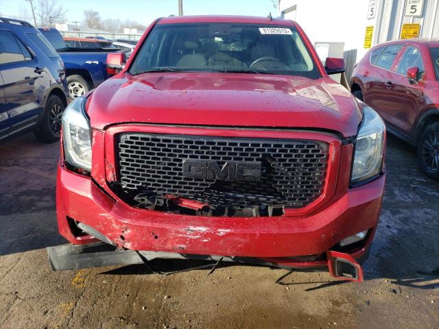 1GKS2BKC5FR291867 - 2015 GMC YUKON SLT RED photo 5