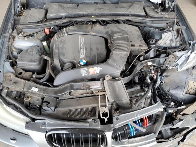 WBAPM5C54BE435937 - 2011 BMW 335 I GRAY photo 11