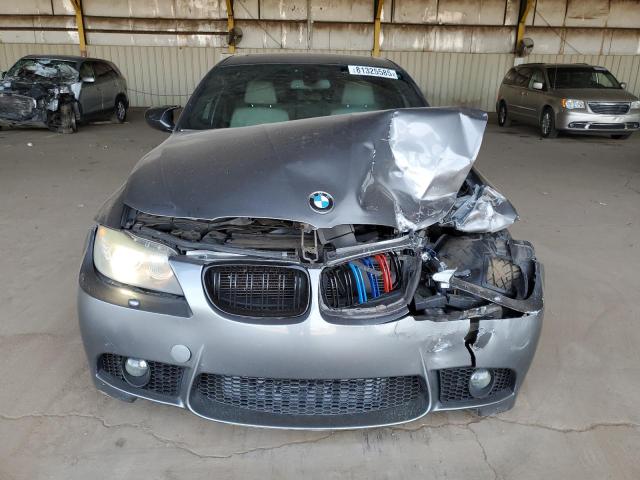 WBAPM5C54BE435937 - 2011 BMW 335 I GRAY photo 5
