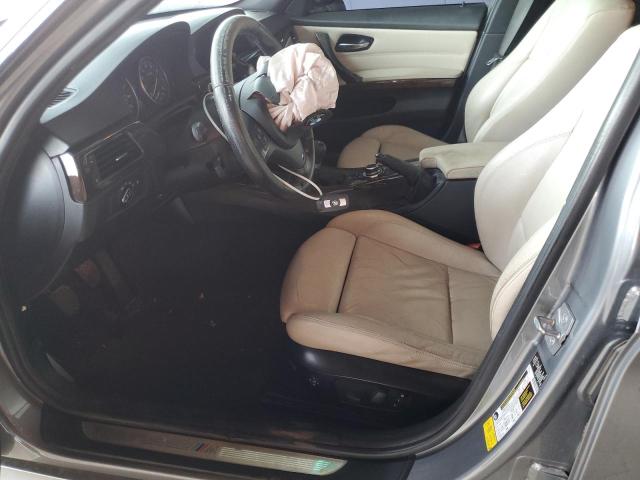 WBAPM5C54BE435937 - 2011 BMW 335 I GRAY photo 7