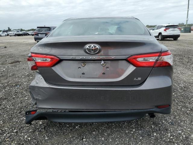 4T1B11HK8JU556838 - 2018 TOYOTA CAMRY L GRAY photo 6