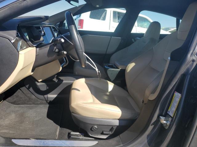 5YJSA1E2XGF156628 - 2016 TESL MODEL S GRAY photo 7