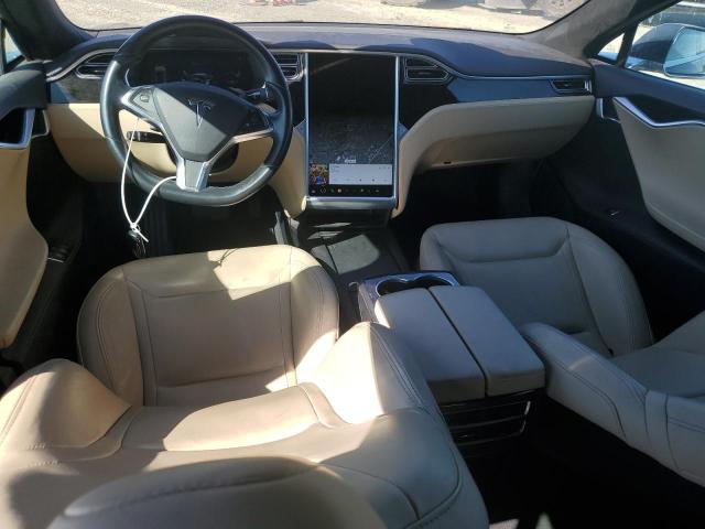 5YJSA1E2XGF156628 - 2016 TESL MODEL S GRAY photo 8