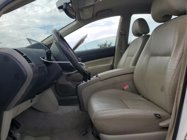 JTDKB20U477686823 - 2007 TOYOTA PRIUS WHITE photo 7