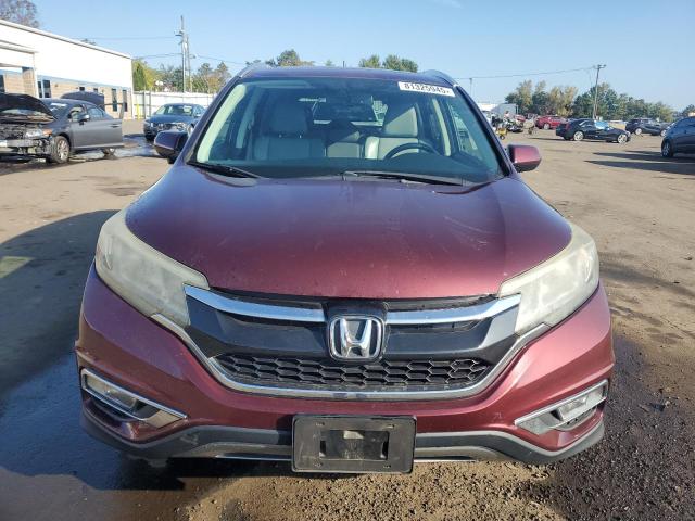 2HKRM4H78FH628209 - 2015 HONDA CR-V EXL Tünd qırmızı foto 5