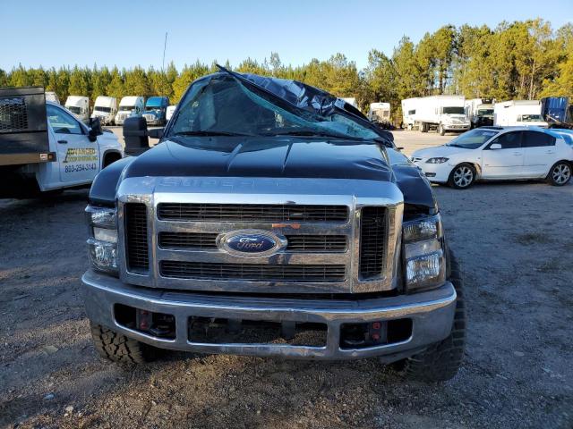 1FTSW21578EE38025 - 2008 FORD F250 SUPER DUTY BLACK photo 5