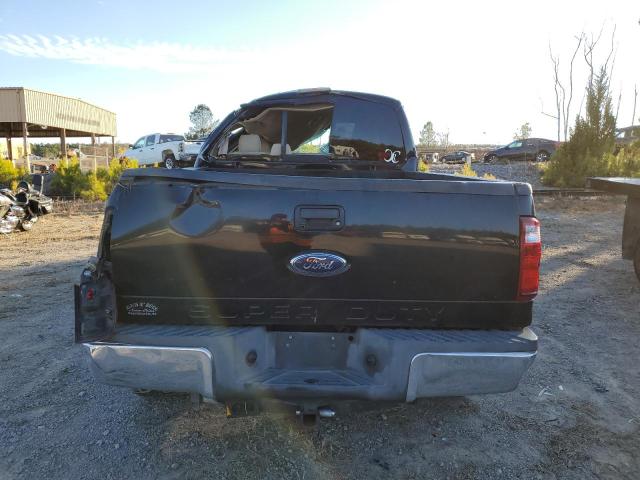 1FTSW21578EE38025 - 2008 FORD F250 SUPER DUTY BLACK photo 6