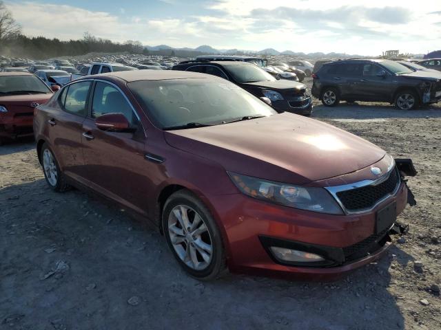 5XXGM4A74DG223314 - 2013 KIA OPTIMA LX RED photo 4