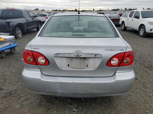 JTDBR32E160091281 - 2006 TOYOTA COROLLA CE SILVER photo 6