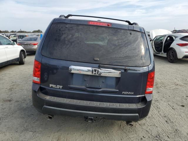 5FNYF3H42BB054057 - 2011 HONDA PILOT EX 蓝色 照片 6
