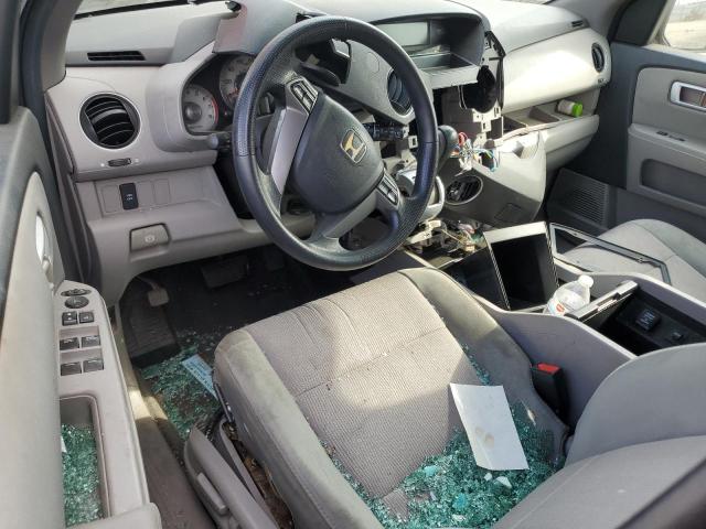 5FNYF3H42BB054057 - 2011 HONDA PILOT EX 蓝色 照片 8