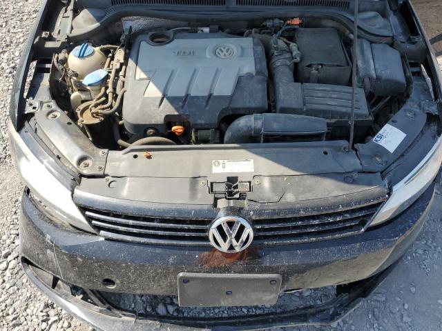 3VWLL7AJ8BM108321 - 2011 VOLKSWAGEN JETTA TDI BLACK photo 11
