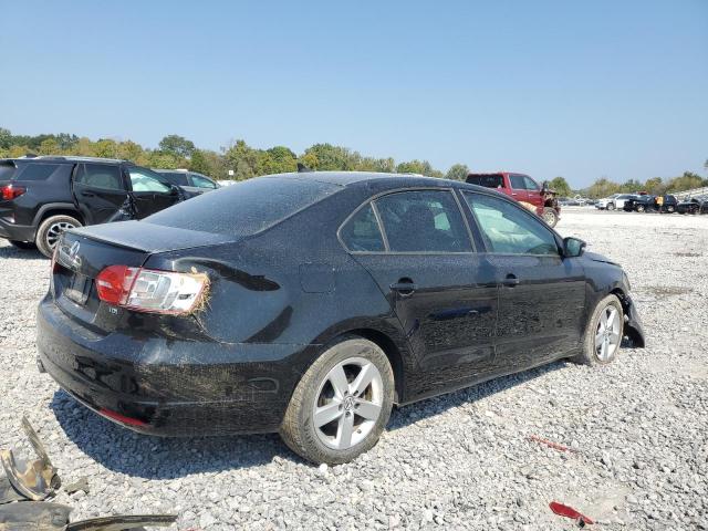 3VWLL7AJ8BM108321 - 2011 VOLKSWAGEN JETTA TDI BLACK photo 3