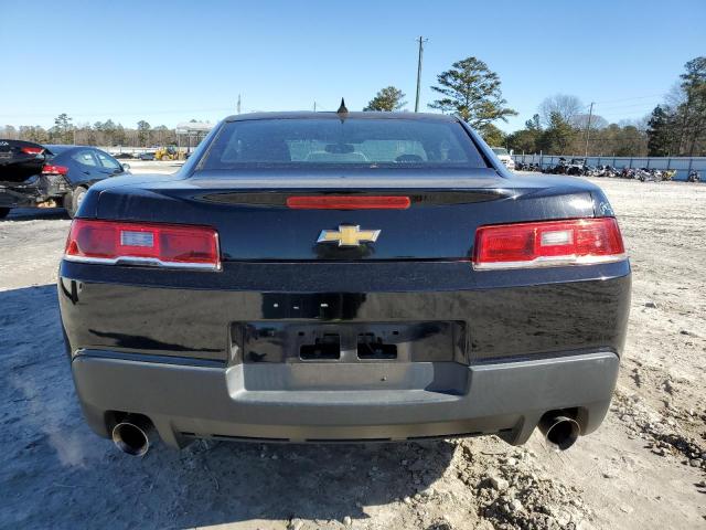 2G1FA1E33E9204247 - 2014 CHEVROLET CAMARO LS BLACK photo 6