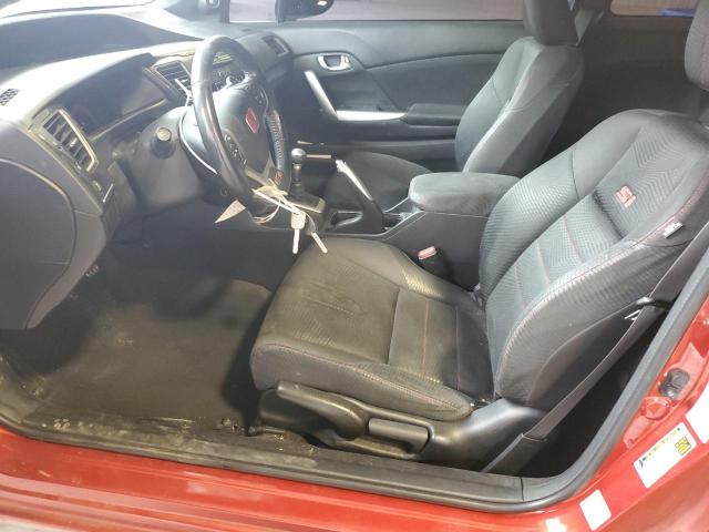 2HGFG4A51DH705335 - 2013 HONDA CIVIC SI RED photo 7